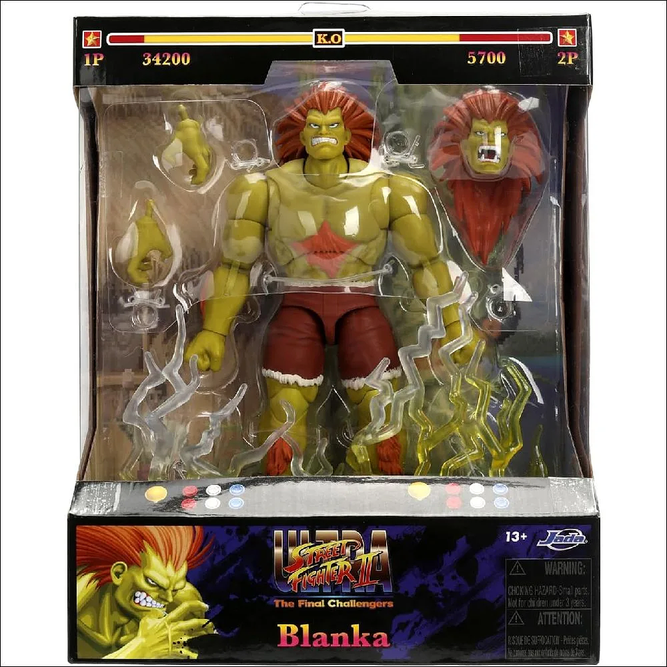 Blanka, Street Fighter II Ultra - Jada Toys 1
