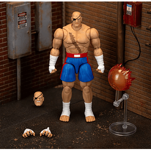Sagat, Street Fighter II Ultra - Jada Toys