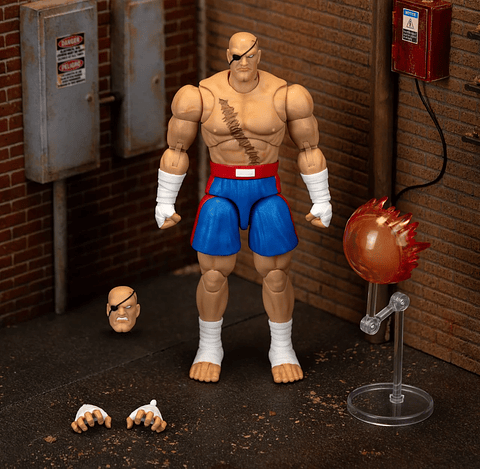 Sagat, Street Fighter II Ultra - Jada Toys