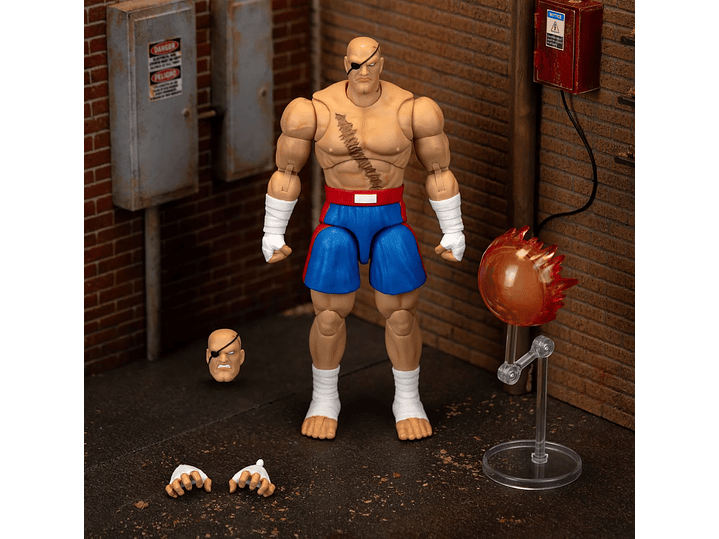 Sagat, Street Fighter II Ultra - Jada Toys 2