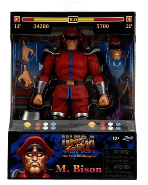 Jada M. Bison Action Figure - Red