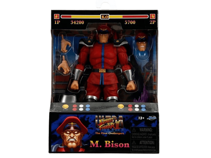 Jada M. Bison Action Figure - Red 1