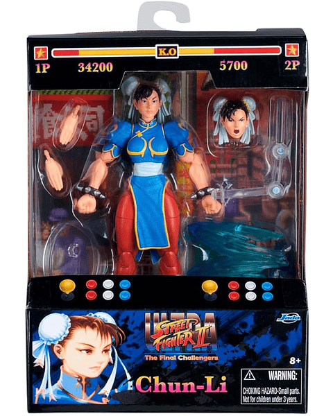 Jada Chun-Li Action Figure - Blue