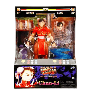 Chun-Li Red (Exclusivo) Street Fighter - Jada Toys
