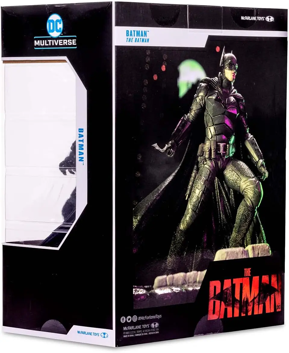 Batman Estatua 30 cm, Mcfarlane Toys - Dc La Película 4