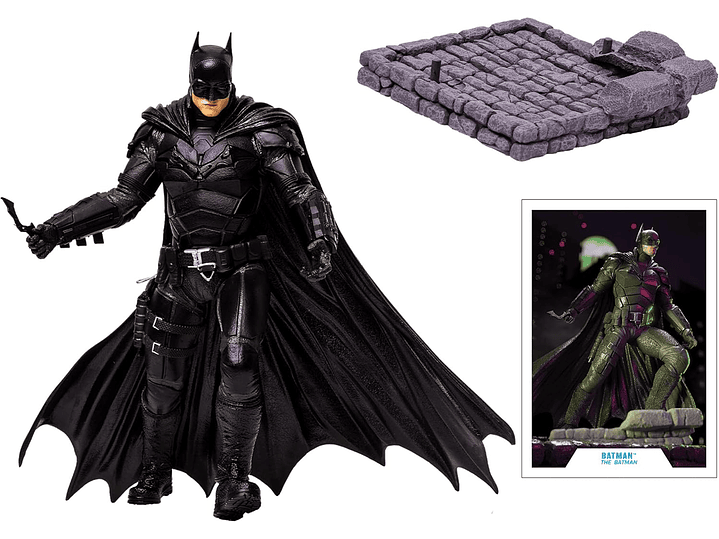 Batman Estatua 30 cm, Mcfarlane Toys - Dc La Película 9