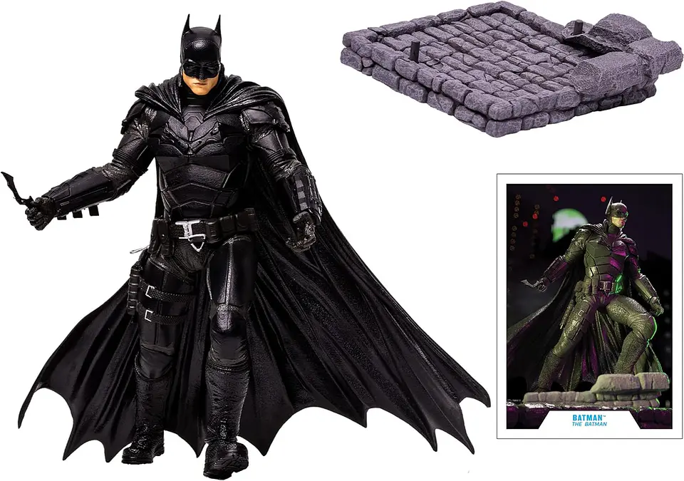 Batman Estatua 30 cm, Mcfarlane Toys - Dc La Película 9