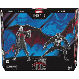  Marvel’s Knull & Venom, Pack de 2 Figuras - Marvel Legends [Restock]