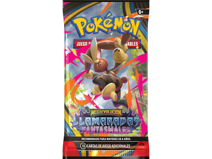 Pokémon Tcg: Phantasmal Flames Booster pack Español 2