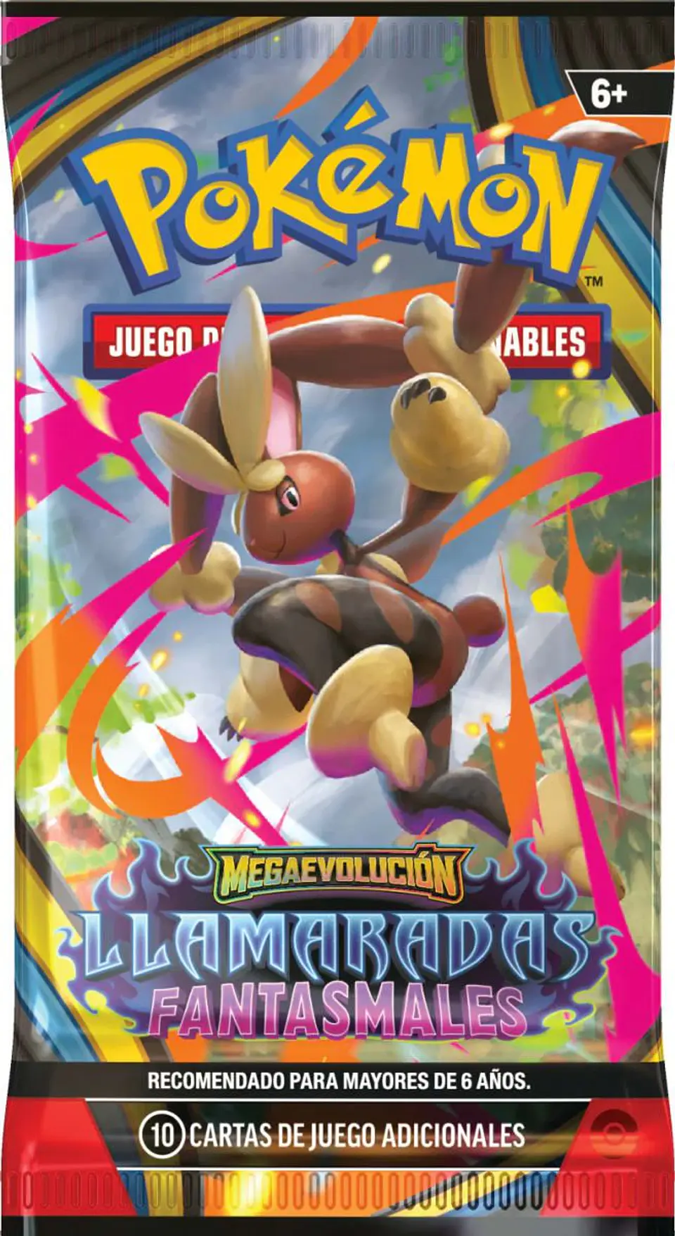 Pokémon Tcg: Phantasmal Flames Booster pack Español 2