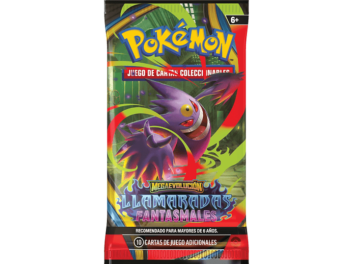Pokémon Tcg: Phantasmal Flames Booster pack Español 3