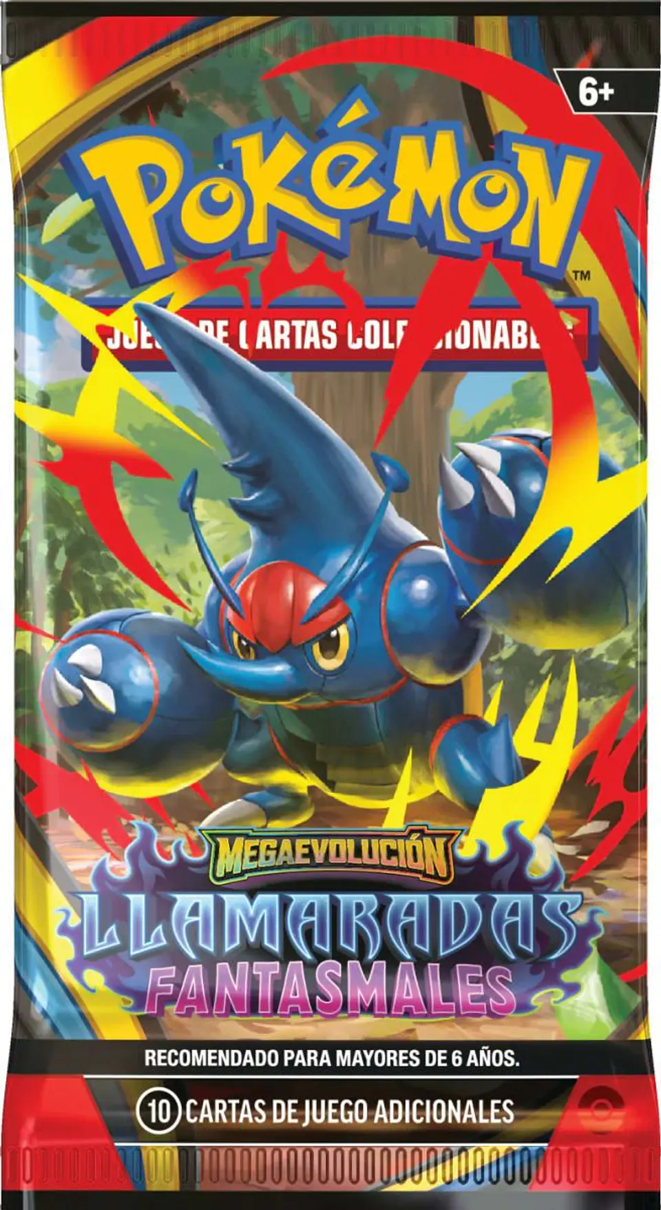 Pokémon Tcg: Phantasmal Flames Booster pack Español 4