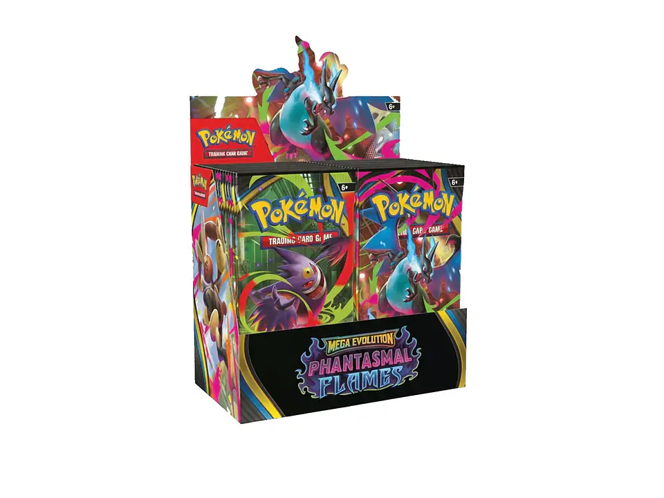 Pokémon Tcg: Phantasmal Flames Booster pack Español - Caja 36 sobres sellado 1
