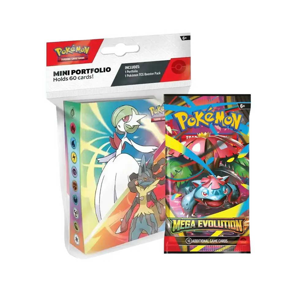 Pokemon Tcg: Mini Portafolio 2025 Mega Evolution Pokémon Inglés 1