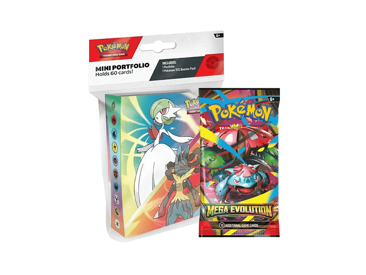 Pokemon Tcg: Mini Portafolio 2025 Mega Evolution Pokémon Español 1