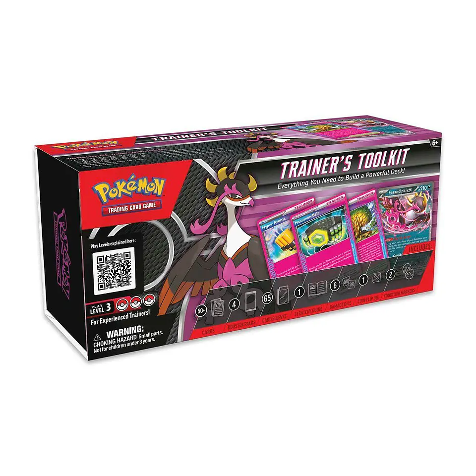 Pokemon Tcg - Trainers Toolkit 2025 Fezandipiti Ex Ingles 1