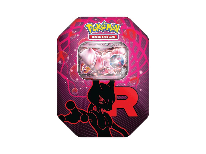 Pokemon Tcg: Tin (team Rocket Mewtwo Ex) Español 1