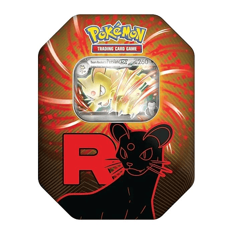 Pokemon Tcg: Tin Team Rocket (persian Ex) Español