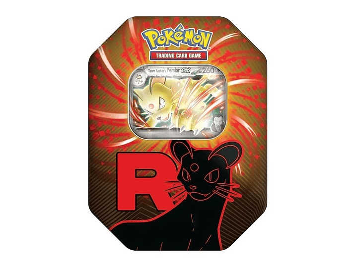 Pokemon Tcg: Tin Team Rocket (persian Ex) Español 1