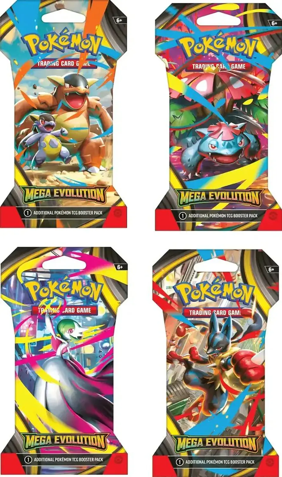 Pokémon Tcg: Mega Evolution - Sleeved Booster Español 4