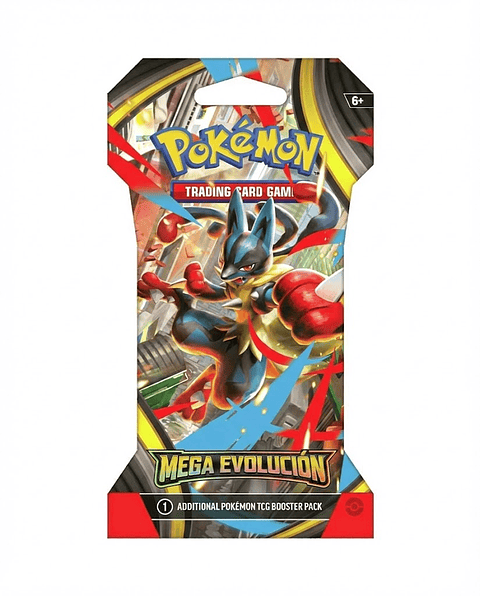 Pokémon Tcg: Mega Evolution - Sleeved Booster Español