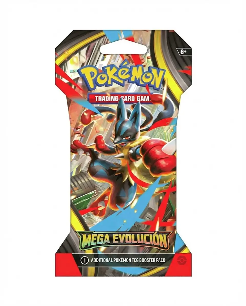 Pokémon Tcg: Mega Evolution - Sleeved Booster Español 1
