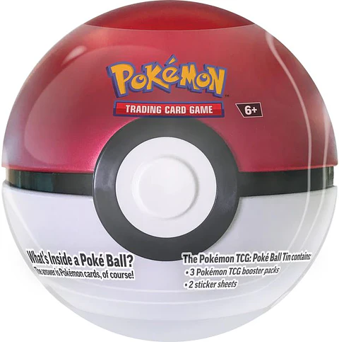 Pokemon Tcg: Pokeball Tin: Poke Ball Clásica - Español