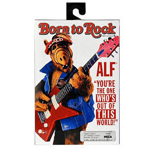 ALF Figura Coleccionable Ultimate 18 cm  “Born To Rock” – NECA