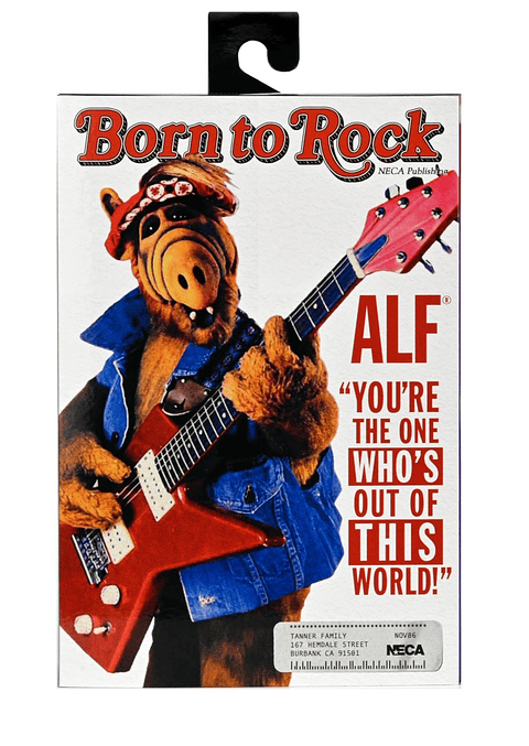 ALF Figura Coleccionable Ultimate 18 cm  “Born To Rock” – NECA