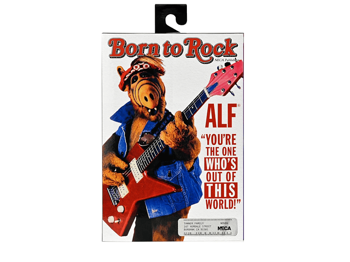 ALF Figura Coleccionable Ultimate 18 cm  “Born To Rock” – NECA 1