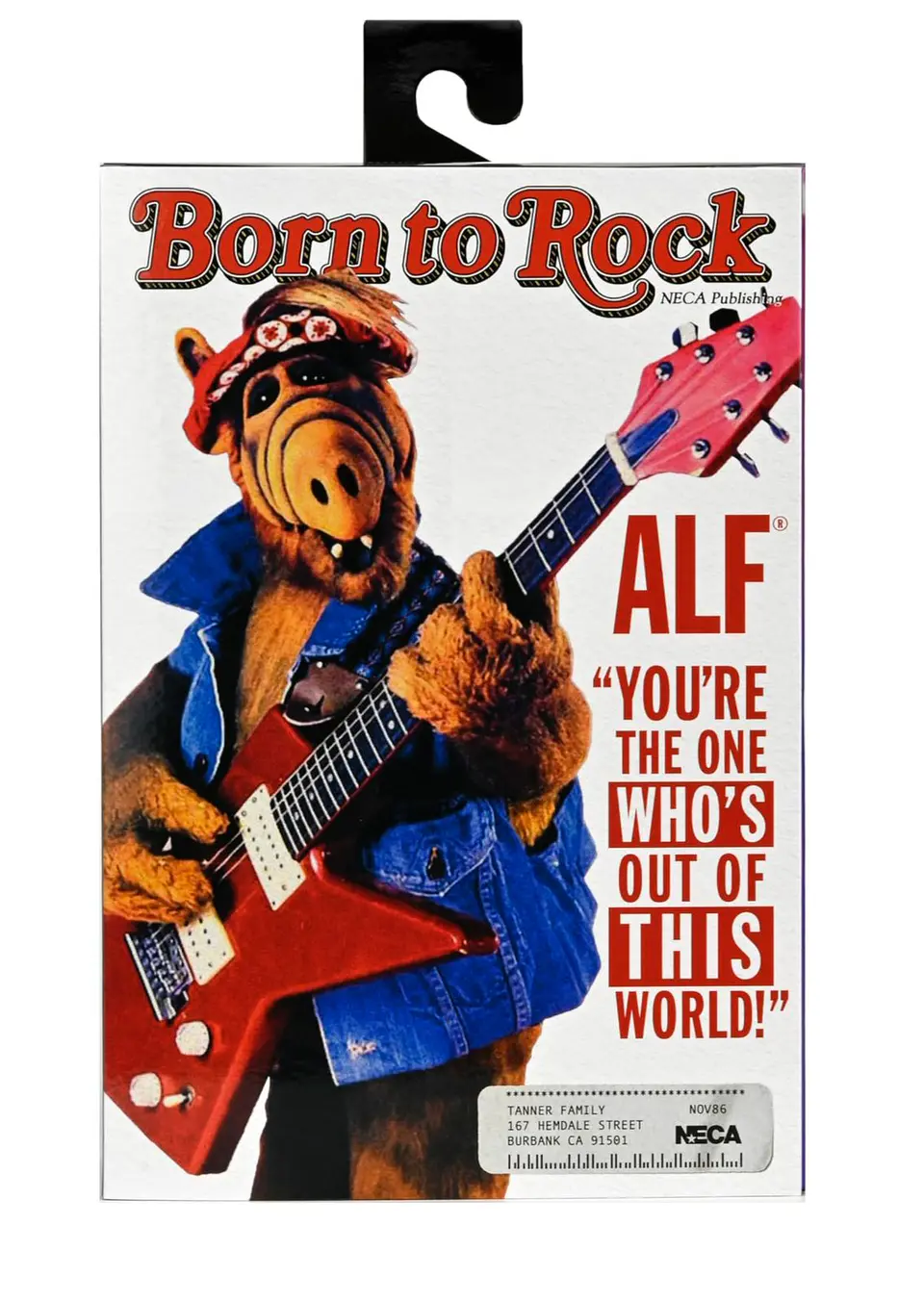 ALF Figura Coleccionable Ultimate 18 cm  “Born To Rock” – NECA 1