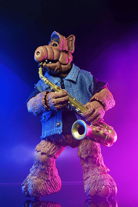 ALF Figura Coleccionable Ultimate 18 cm  “Born To Rock” – NECA