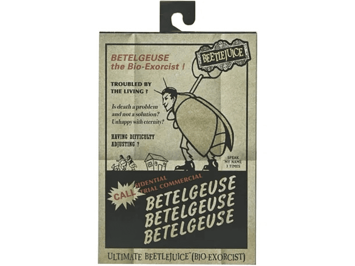 Beetlejuice Figura (1988 Movie) 18 cm, Ultimate Beetlejuice: Tour Guide (The Bio-Exorcist) - NECA 1