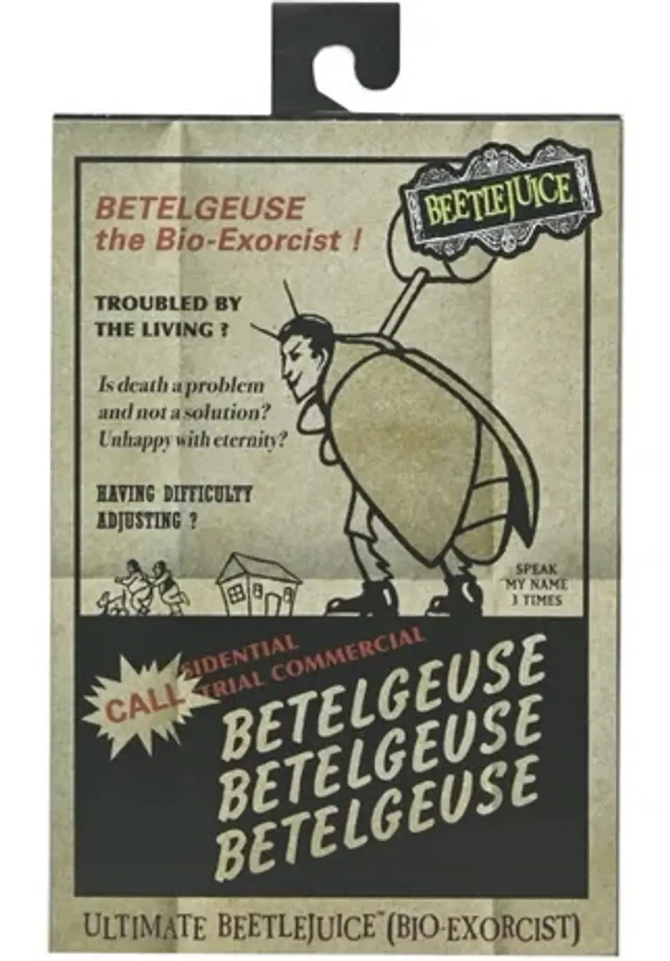 Beetlejuice Figura (1988 Movie) 18 cm, Ultimate Beetlejuice: Tour Guide (The Bio-Exorcist) - NECA 1