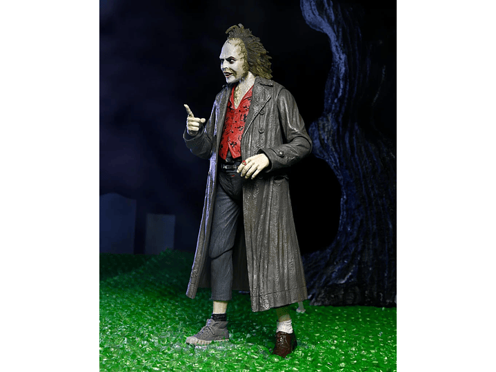 Beetlejuice Figura (1988 Movie) 18 cm, Ultimate Beetlejuice: Tour Guide (The Bio-Exorcist) - NECA 3