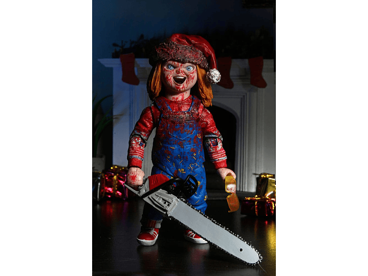 Chucky Figura (TV Series) 18 cm, Ultimate Holiday Chucky - NECA 4