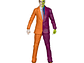 Two-Face (Silver Age) Figura, DC Direct (MTD) Figures  - Miniatura 3