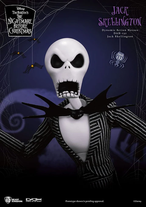 Jack Skellington Figura, Dynamic 8-ction Heroes Figures - NBX 
