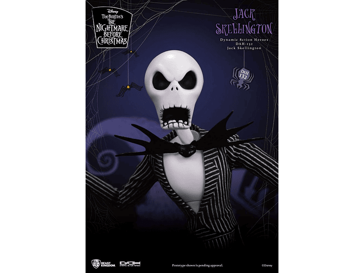 Jack Skellington Figura, Dynamic 8-ction Heroes Figures - NBX  2