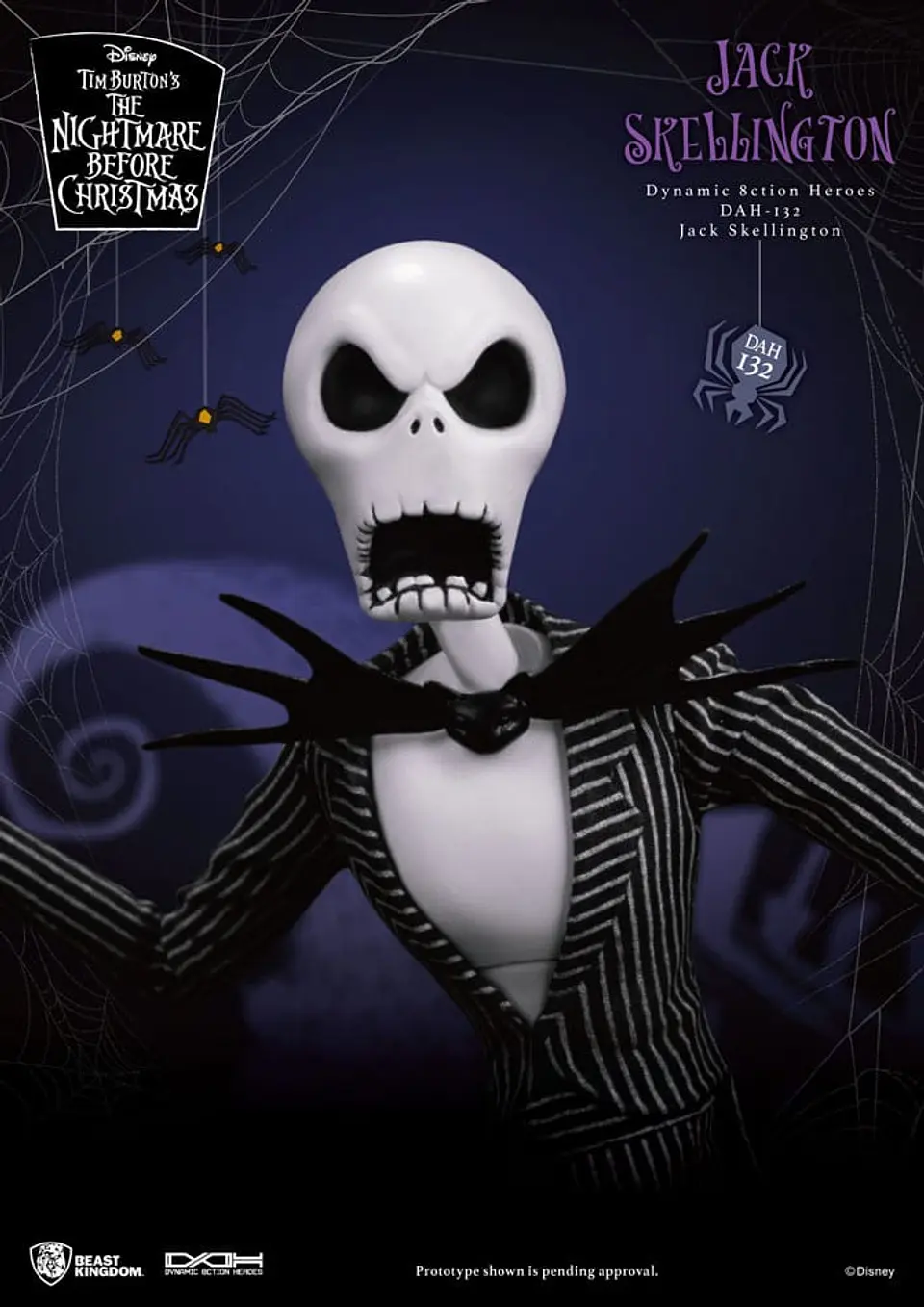 Jack Skellington Figura, Dynamic 8-ction Heroes Figures - NBX  2