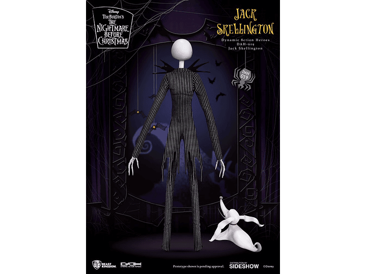 Jack Skellington Figura, Dynamic 8-ction Heroes Figures - NBX  4