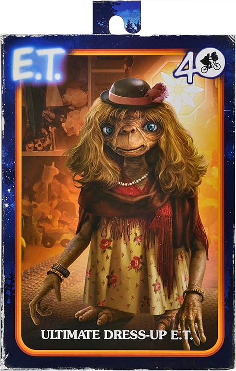 E.T. Figura 40th Anniversary 18cm  Scale Figures - Ultimate Dress Up E.T.