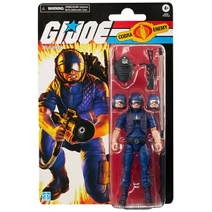 Retro Cardback - Tele-Viper Figura, G.I. Joe Classified Series - 