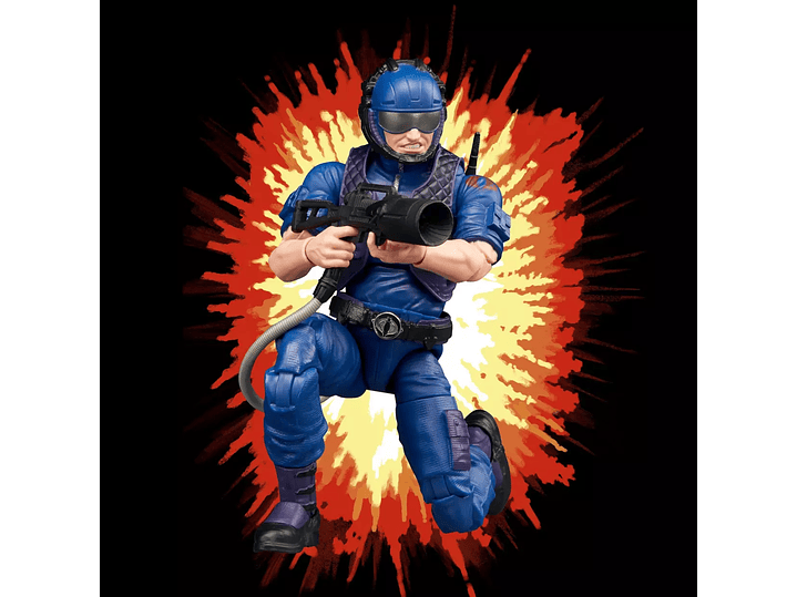 Retro Cardback - Tele-Viper Figura, G.I. Joe Classified Series -  2