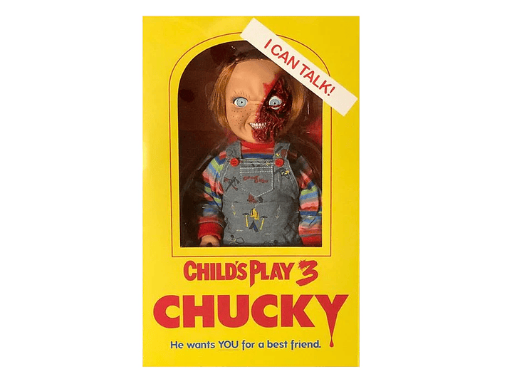 Pizza Face Chucky Talking Doll Figures - Chucky: Child's Play 3 - 15