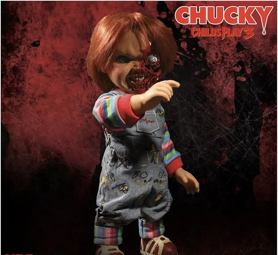 Pizza Face Chucky Talking Doll Figures - Chucky: Child's Play 3 - 15