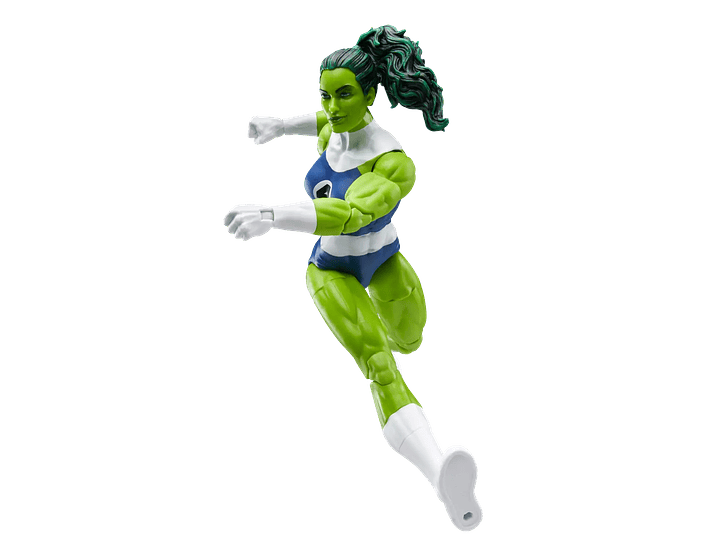 Marvel Legends Figura She-Hulk, Fantastic Four (Retro Series)  5