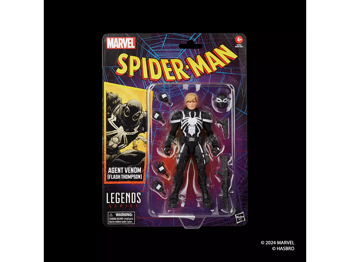 Agent Venom (Flash Thompson) Figura, Spider-Man Retro Series - Marvel Legends 1