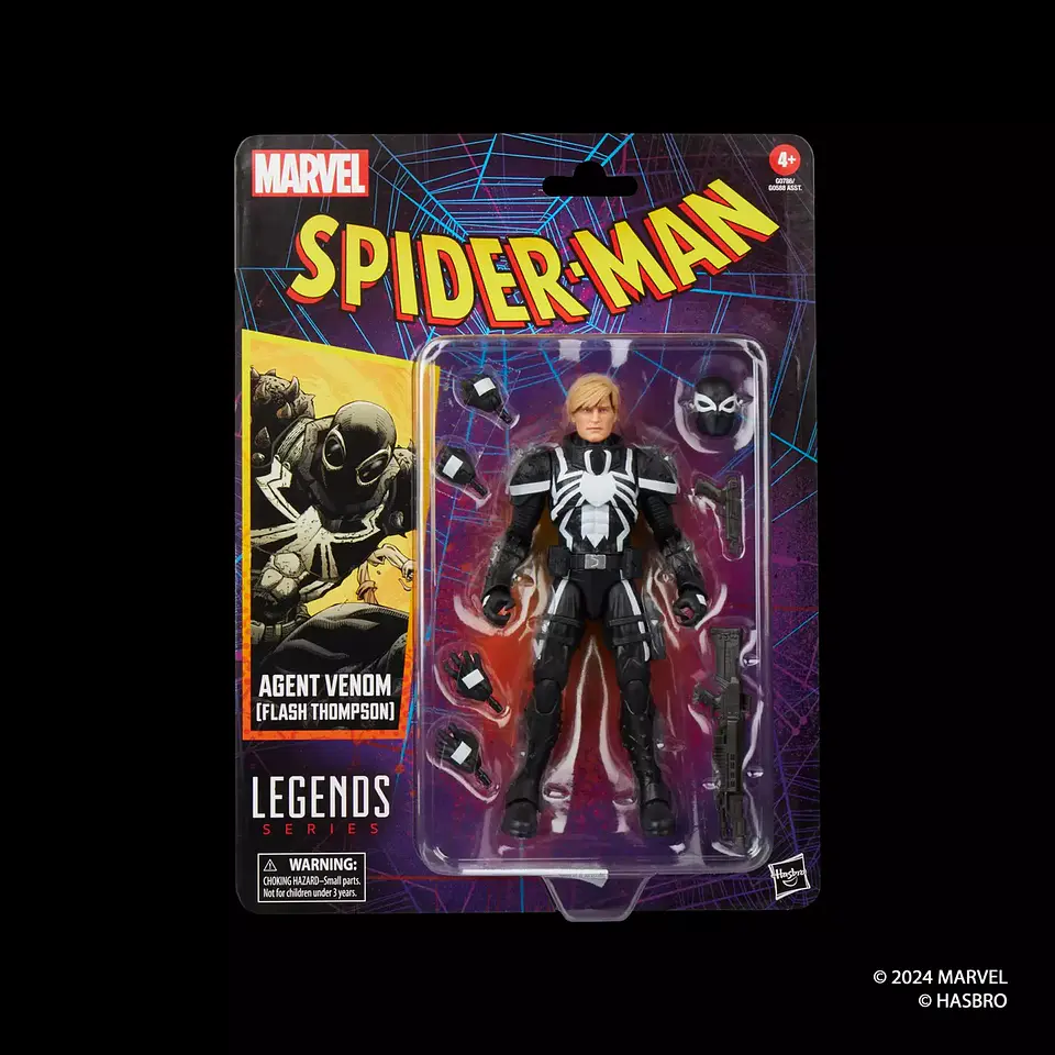 Agent Venom (Flash Thompson) Figura, Spider-Man Retro Series - Marvel Legends 1