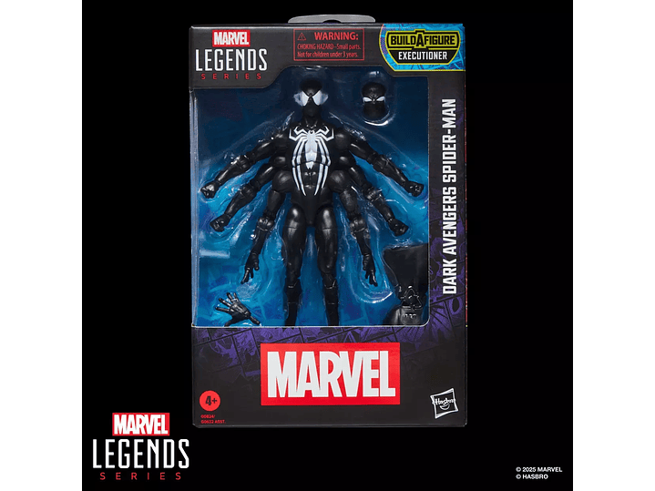Dark Avengers Spider-Man Figura, Build-A-Figure Marvel's Executioner - Marvel Legends 1